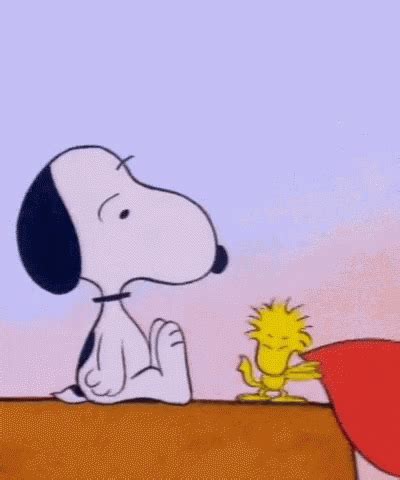 Fictional Characters. . Snoopy valentine gif